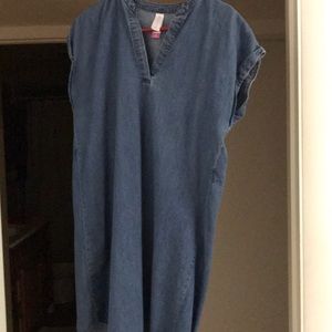 Denim dress